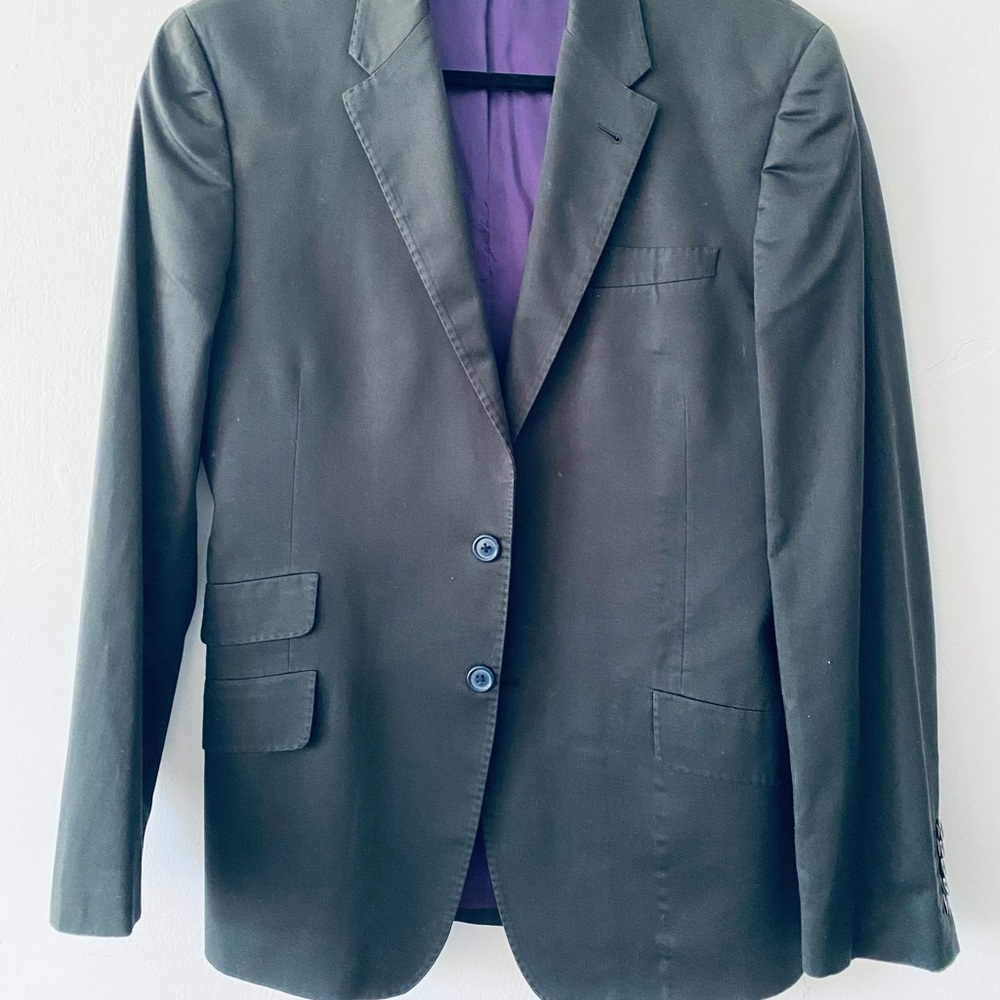 Black Paul Smith 2pc Suit 40R